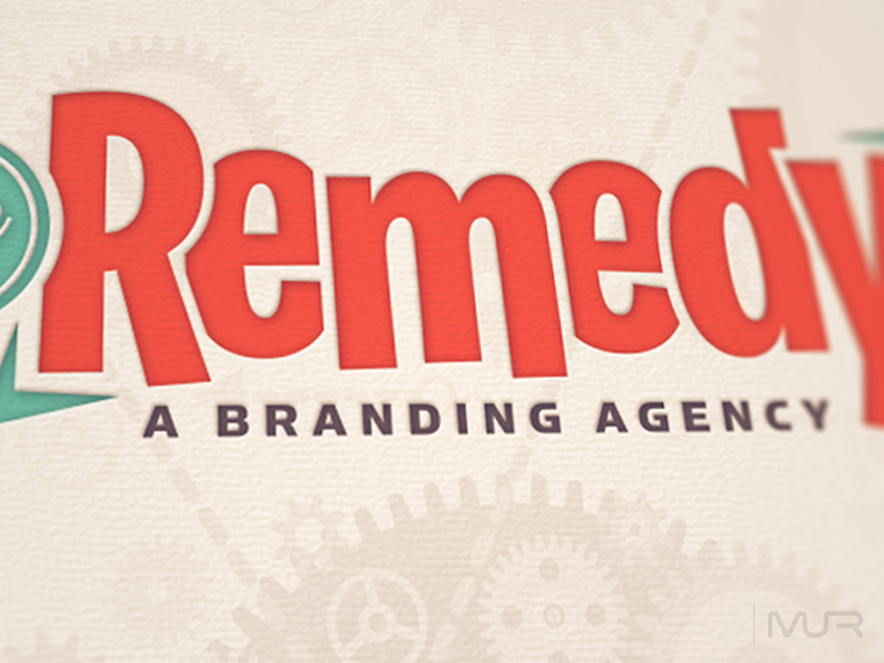 remedy branding logo design by MUR Creative