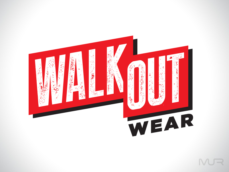 walkout wear branding logo design